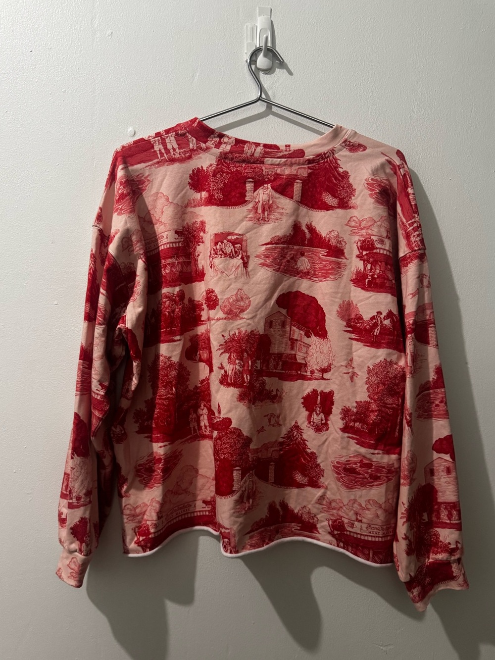 Rachel Antonoff Crewneck Tony’s Toile size Large - Picture 2 of 7